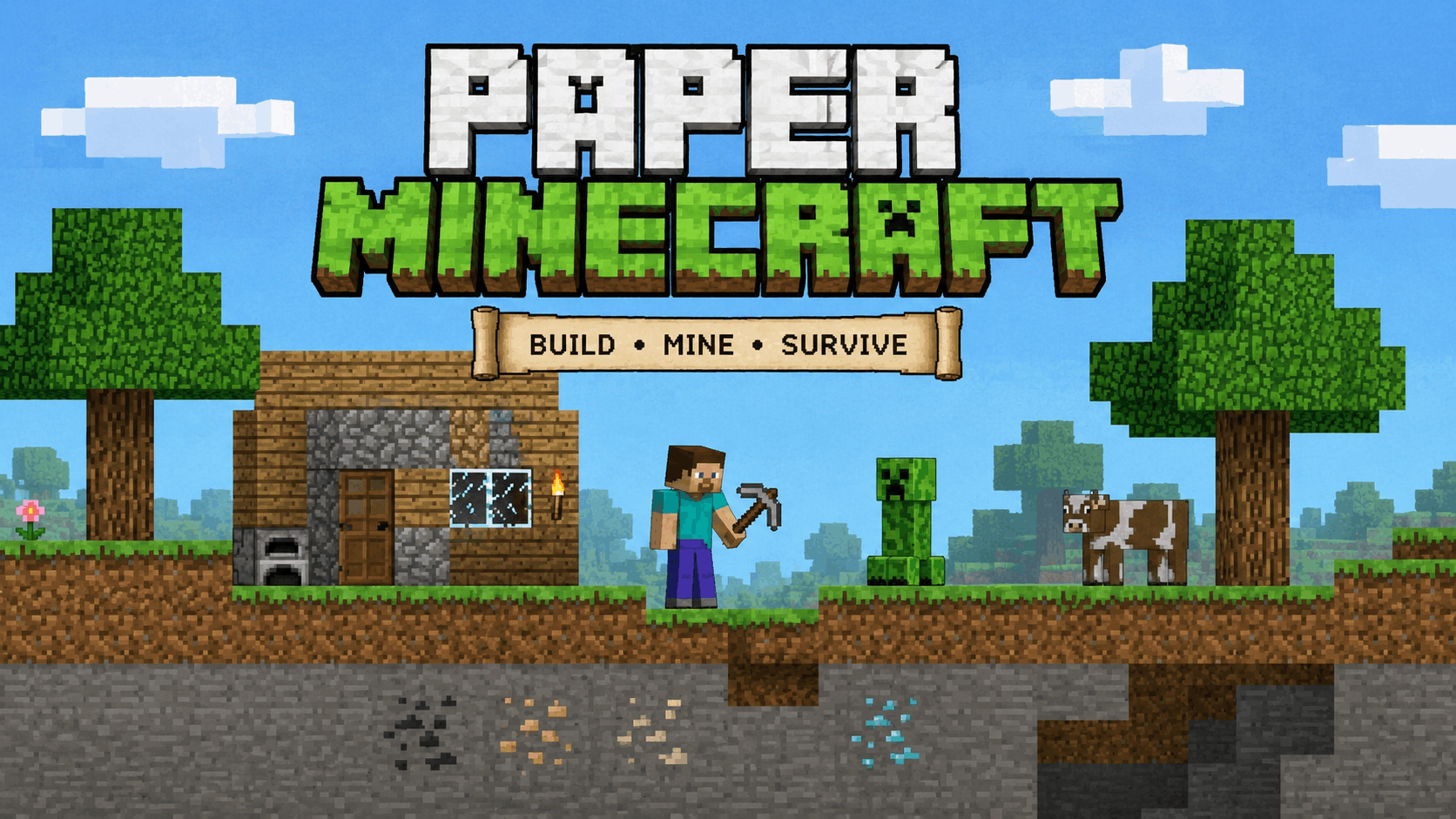 Paper Minecraft