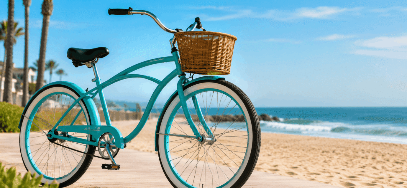 beach cruiser bike bicycle