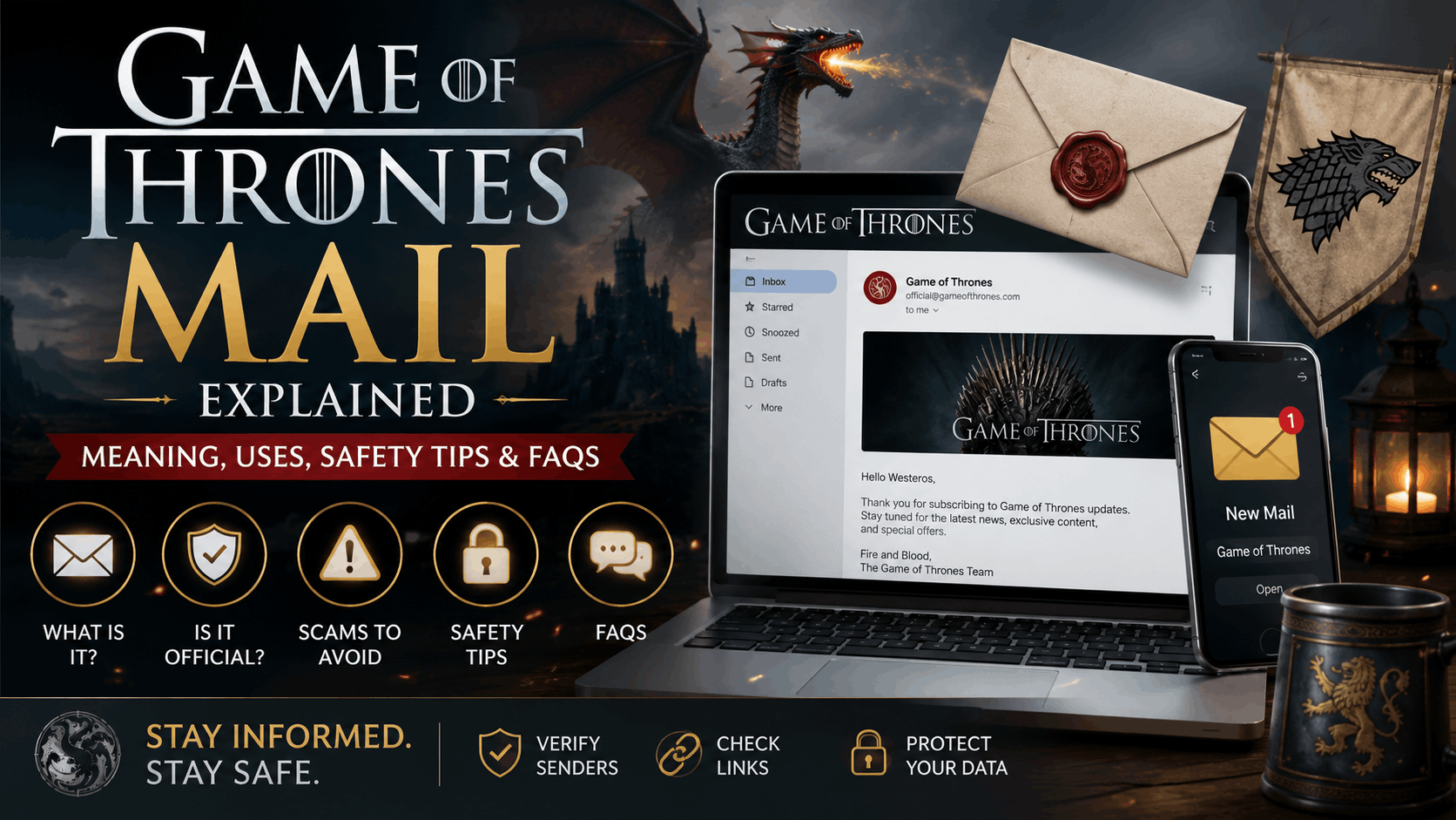 Game of Thrones Mail: What You Should Know 2026 Game of Thrones Mail