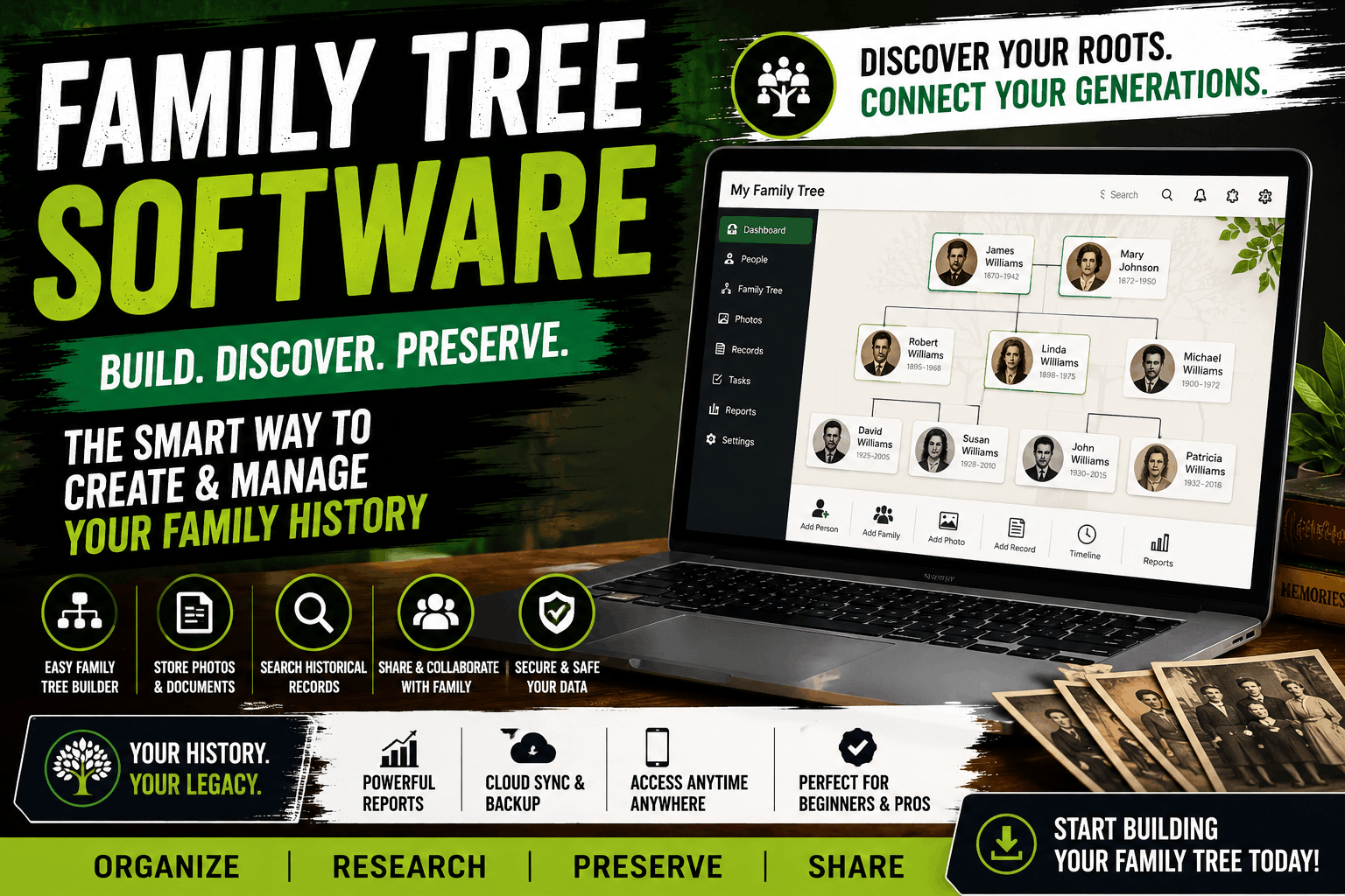 family tree software
